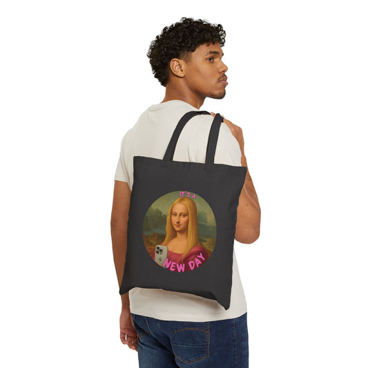 Mona Lisa iPhone Tote Bag