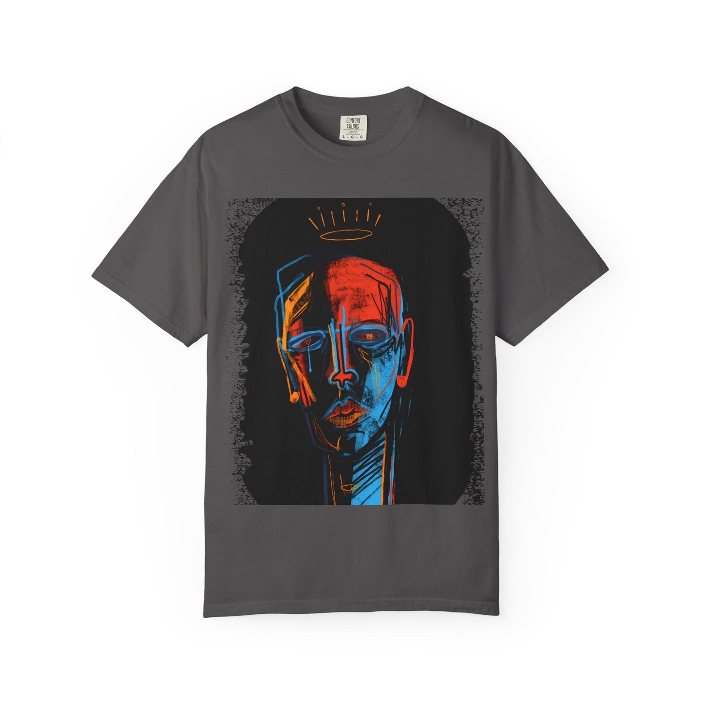 T-Shirt with Abstract Design