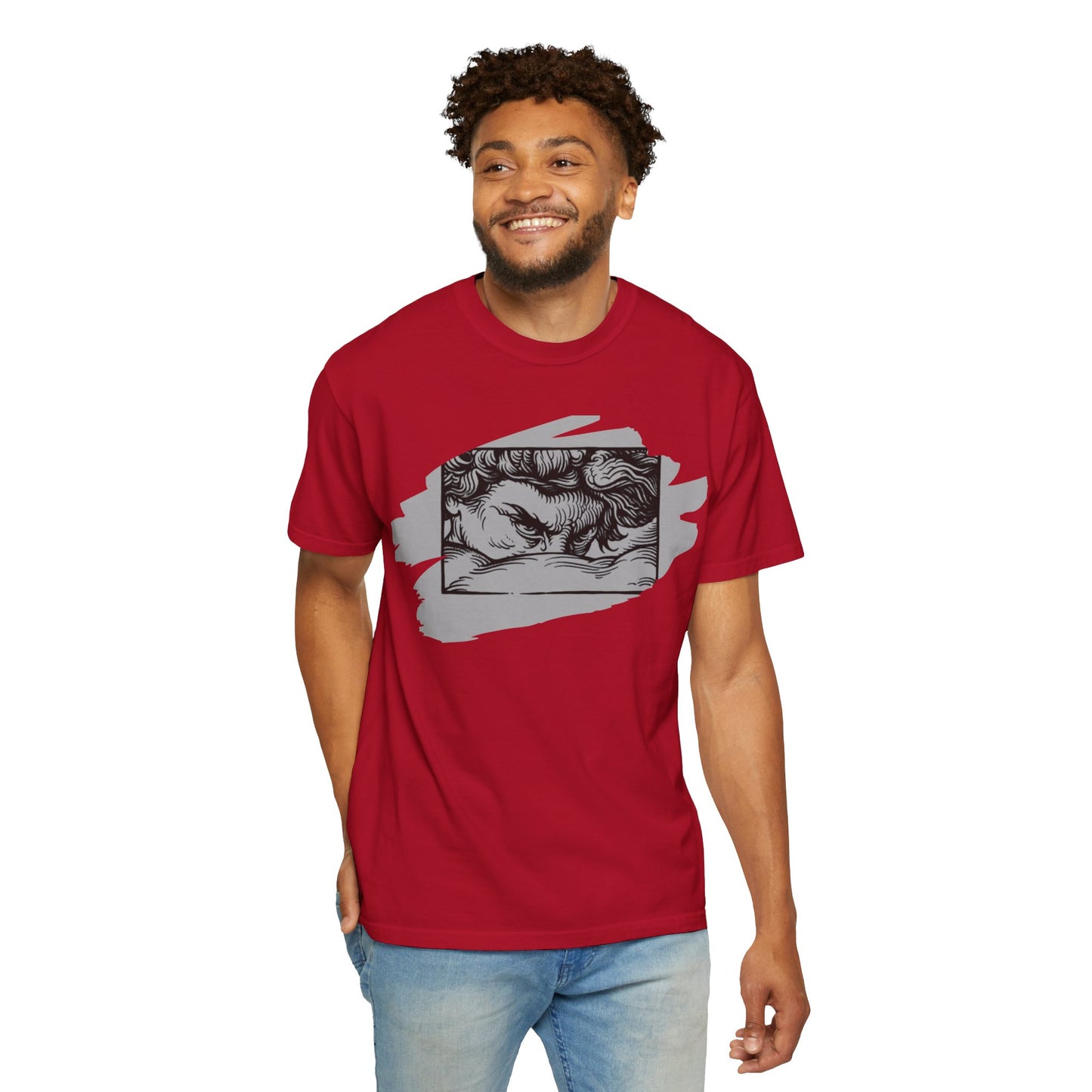Artistic T-Shirt with Edgy Design
