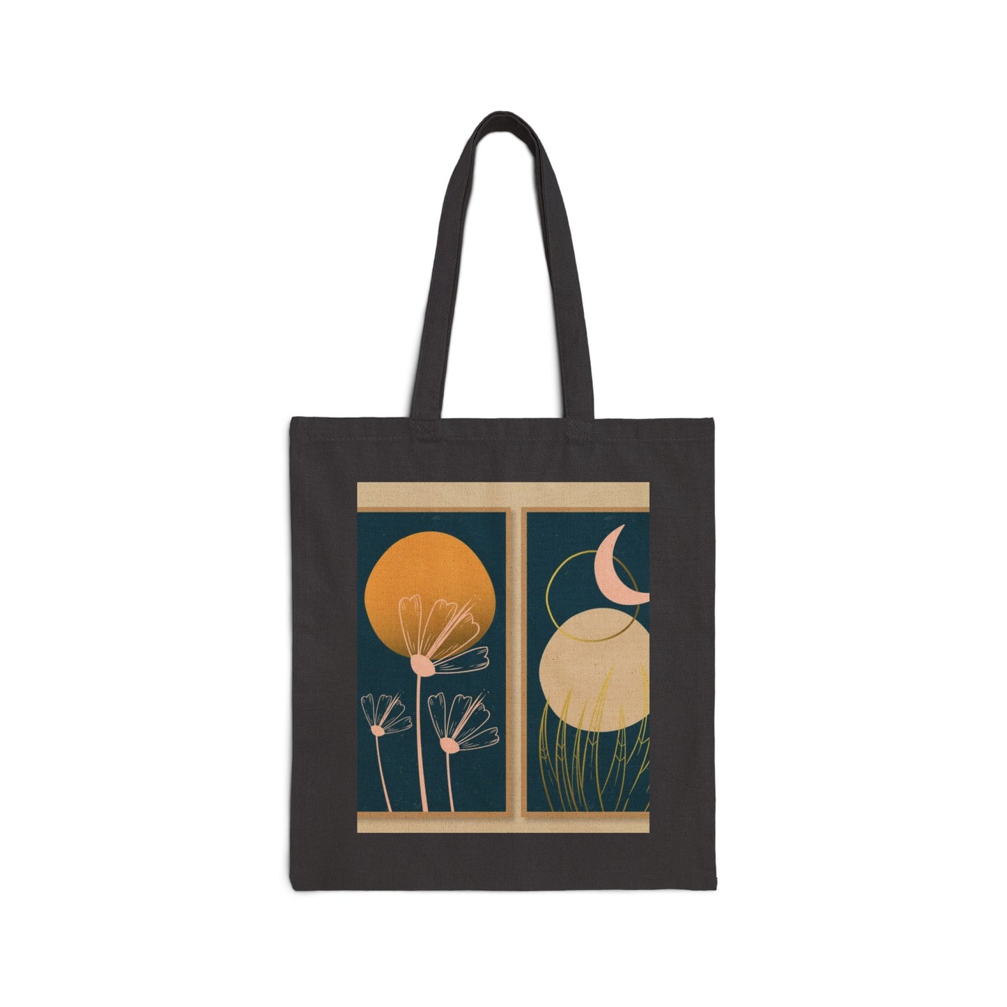Boho Floral Tote Bag